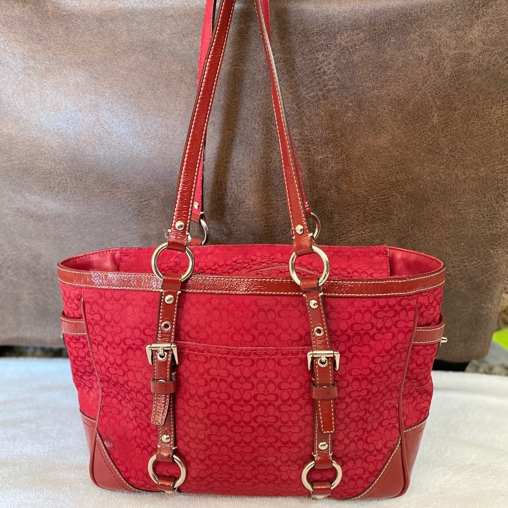 Red Coach purse